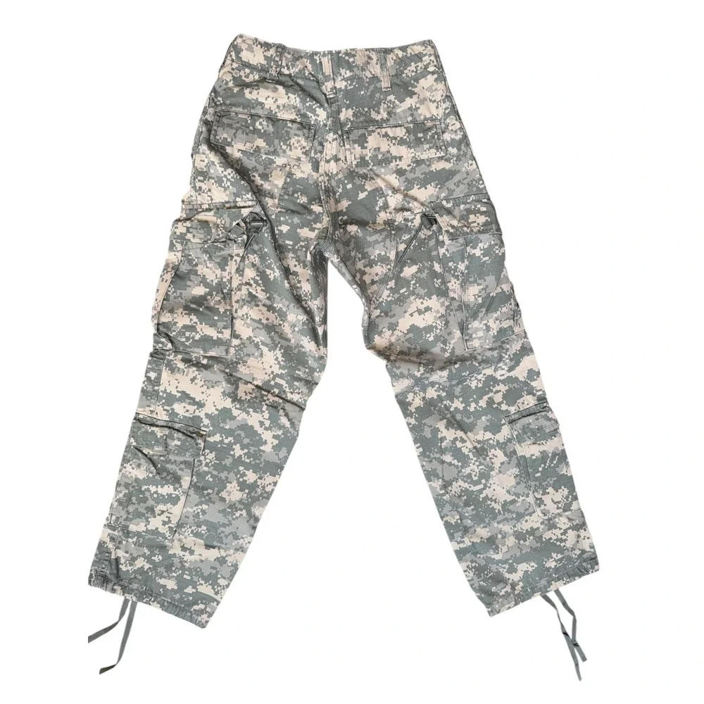 US Military Digital Camo Cargo Pants‎ X-Small X-Short NSN 8415-01-519-8277